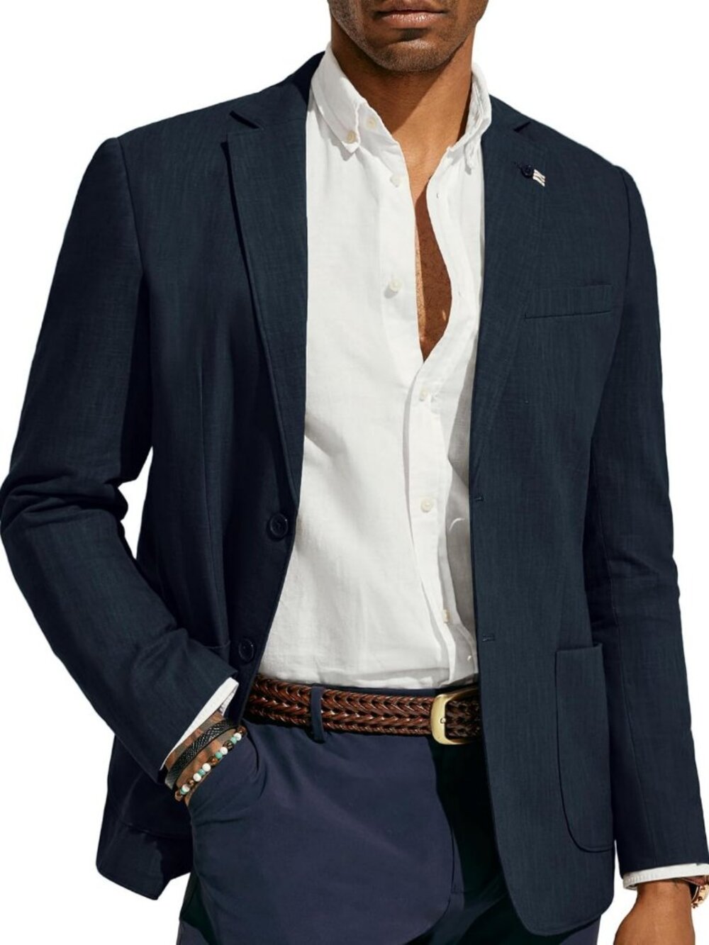 Lightweight Linen Unlined Sport Coat | Men's Casual Blazer for Stylish Outfits